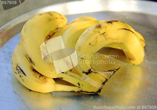 Image of The banana bunch