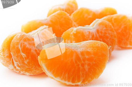 Image of Red sliced mandarin