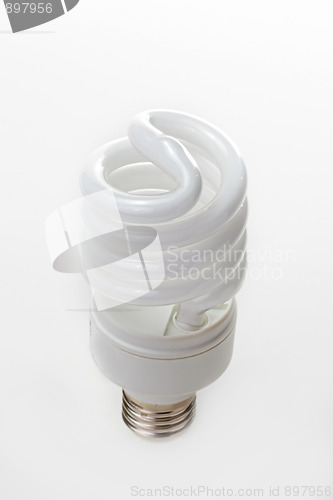 Image of Fluorescent lamp bulb on isolated background