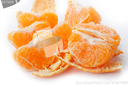 Image of Red sliced mandarin