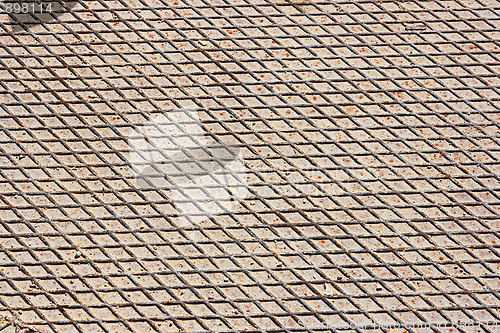 Image of The closeup of rusty iron