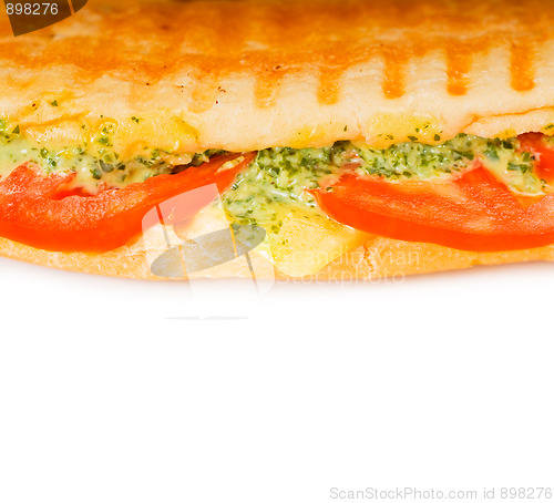 Image of panini sandwich