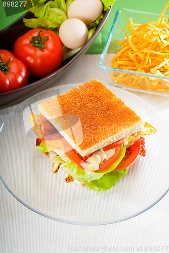 Image of club sandwich