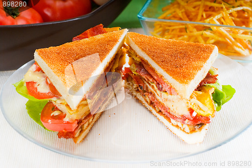 Image of club sandwich