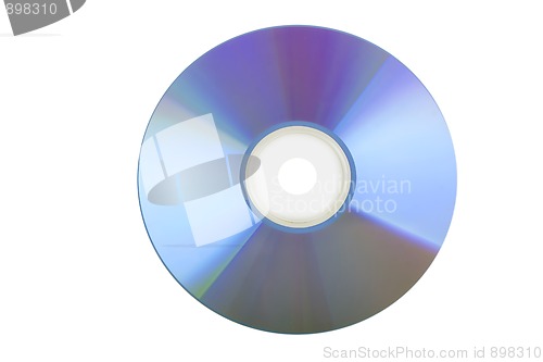 Image of blank CD or DVD