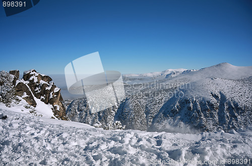 Image of Rila mountains in Borovets, Bulgaria