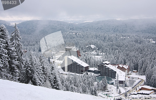 Image of Hotel complex on ski resort Borovets, Bulgaria