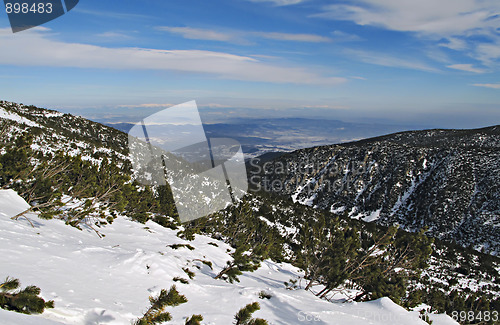 Image of Rila mountains in Borovets, Bulgaria