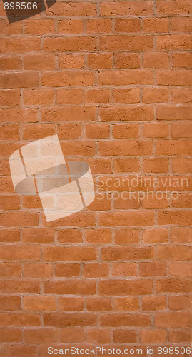 Image of Red brick wall texture