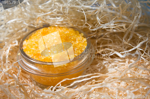 Image of Yellow sea salt bath