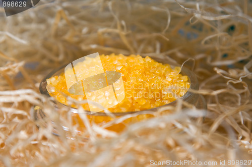 Image of Yellow sea salt bath