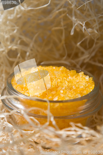 Image of Yellow sea salt bath