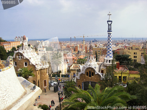 Image of Park Guell ,Barcelona,Spain
