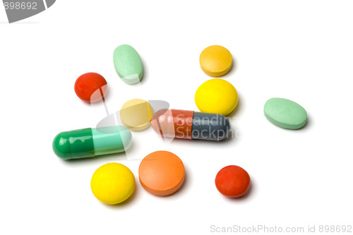 Image of Colorful pills