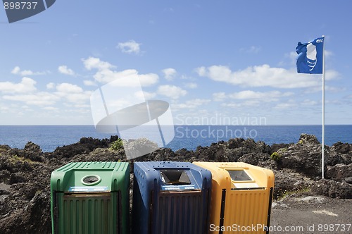 Image of Recycling bins
