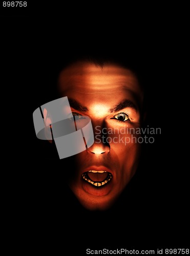 Image of Shocked Male Face