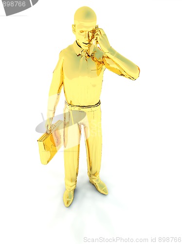 Image of Golden Businessman 