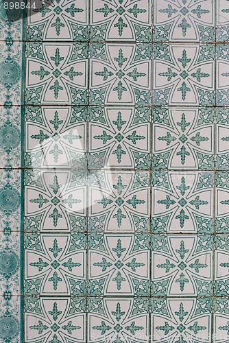 Image of Portuguese glazed tiles 188