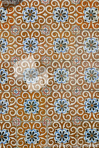 Image of Portuguese glazed tiles 190