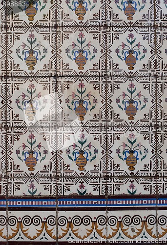 Image of Portuguese glazed tiles 195