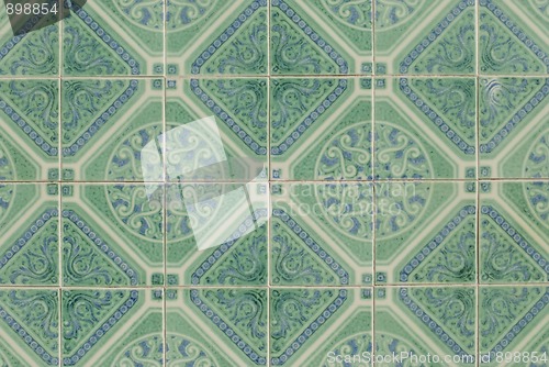 Image of Portuguese glazed tiles 196