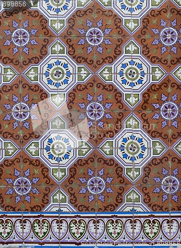 Image of Portuguese glazed tiles 198