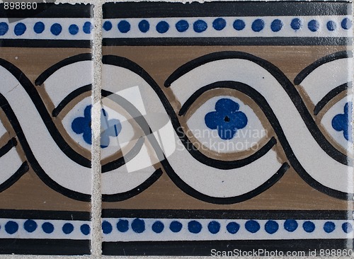 Image of Portuguese glazed tiles 202
