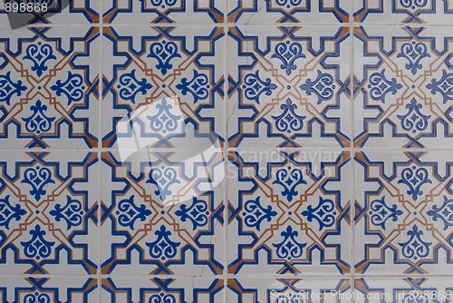 Image of Portuguese glazed tiles 210