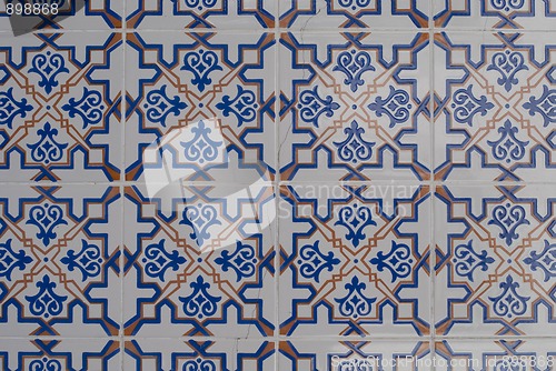 Image of Portuguese glazed tiles 210