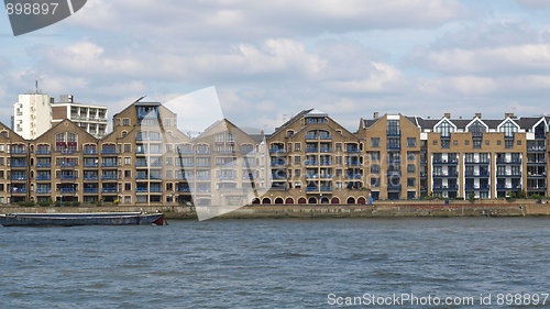 Image of London docks