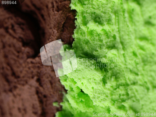 Image of Mint chocolate ice cream