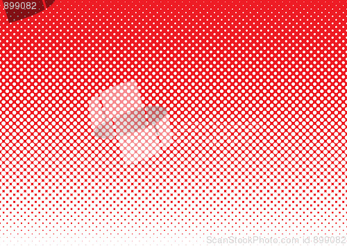 Image of halftone abstract background red