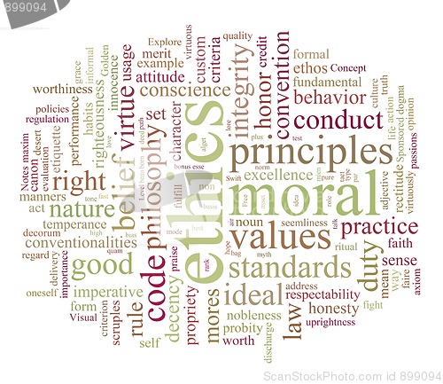 Image of ethics and morales