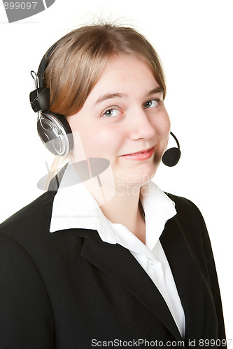 Image of young business woman