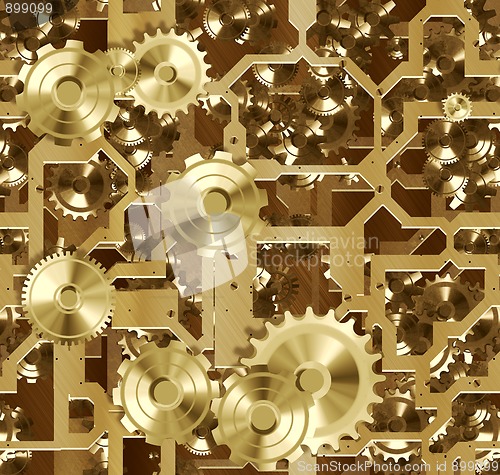 Image of cogs and clockwork machinery