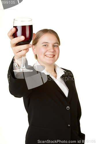 Image of young business woman