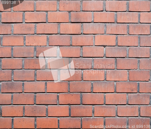 Image of Old red brick wall