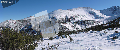 Image of Rila mountains in Borovets, Bulgaria