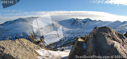 Image of Rila mountains in Borovets, Bulgaria