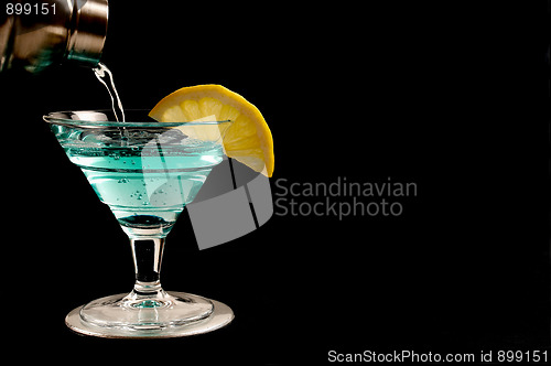 Image of Blue lagoon cocktail