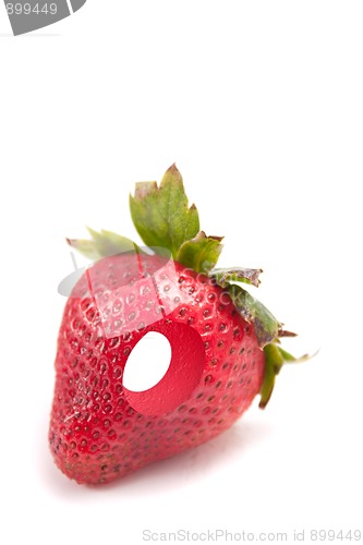 Image of Single Red Strawberry