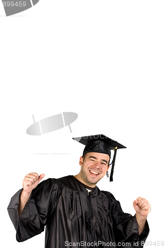 Image of Happy Graduate Celebrating