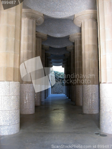 Image of Park Guell ,barcelona,spain