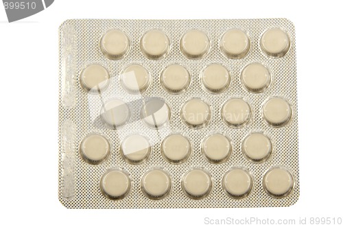 Image of Blister with pills