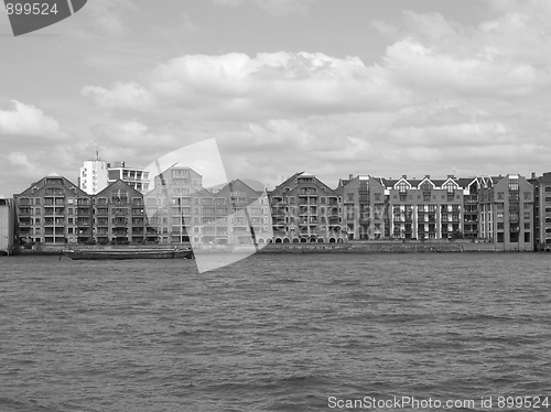 Image of London docks