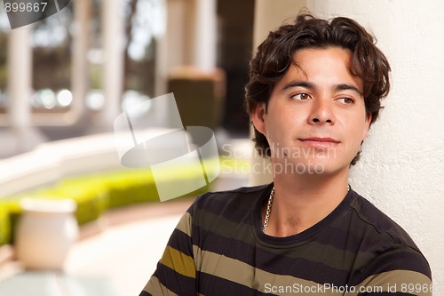 Image of Handsome Hispanic Young Adult Man