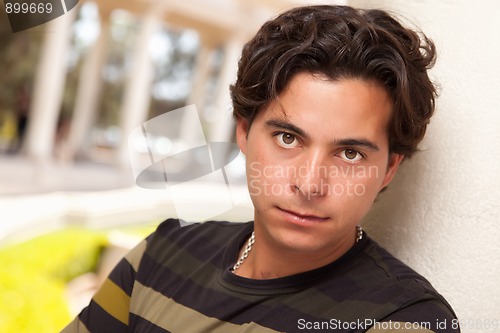 Image of Handsome Hispanic Young Adult Man