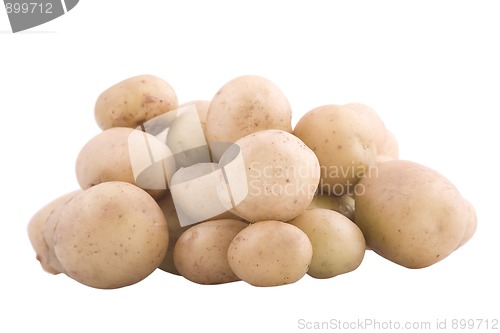 Image of raw potatoes