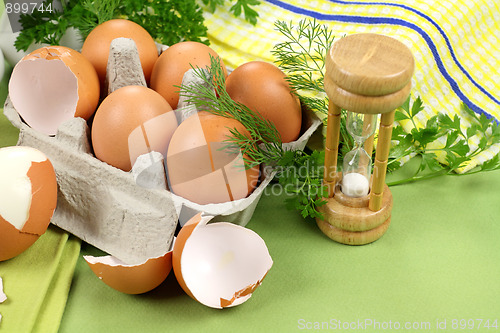 Image of Egg Timer With Eggs