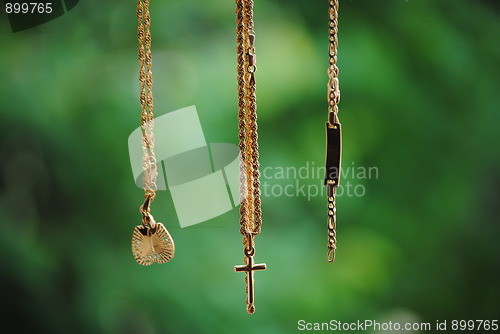 Image of necklaces
